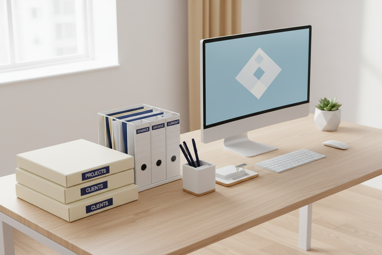 From Paper Piles to Clean Surfaces: How to Organize Important Documents