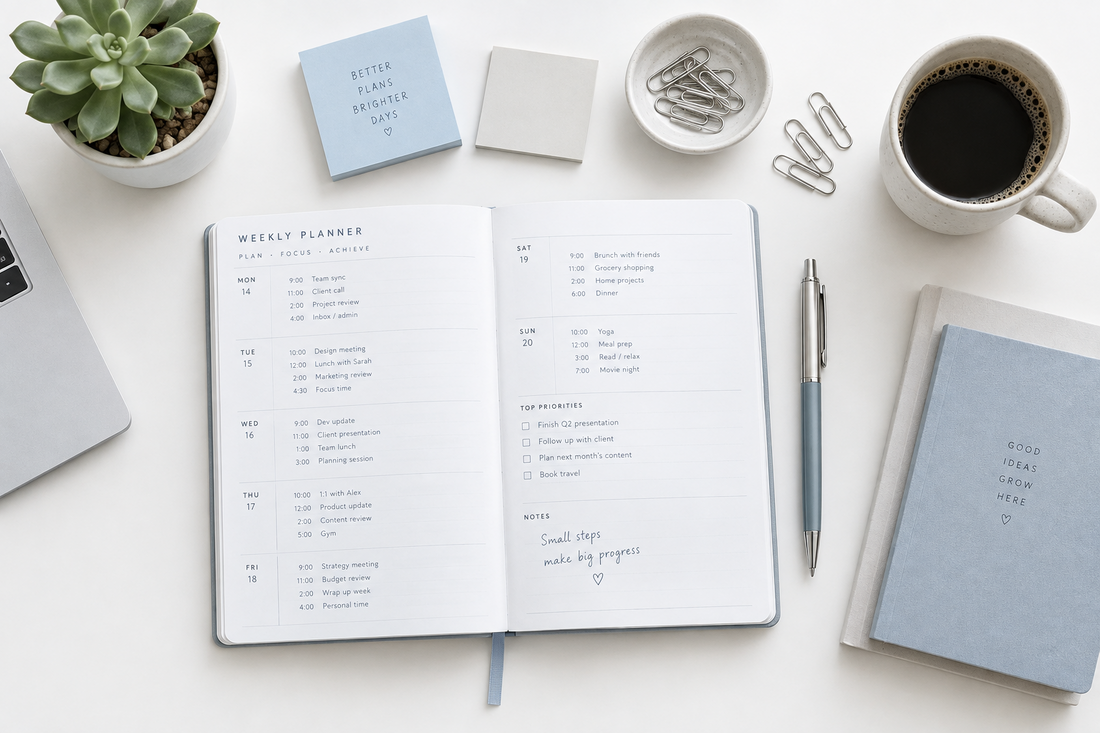 How to Plan Your Workweek Like a Pro: Stationery Essentials for Success