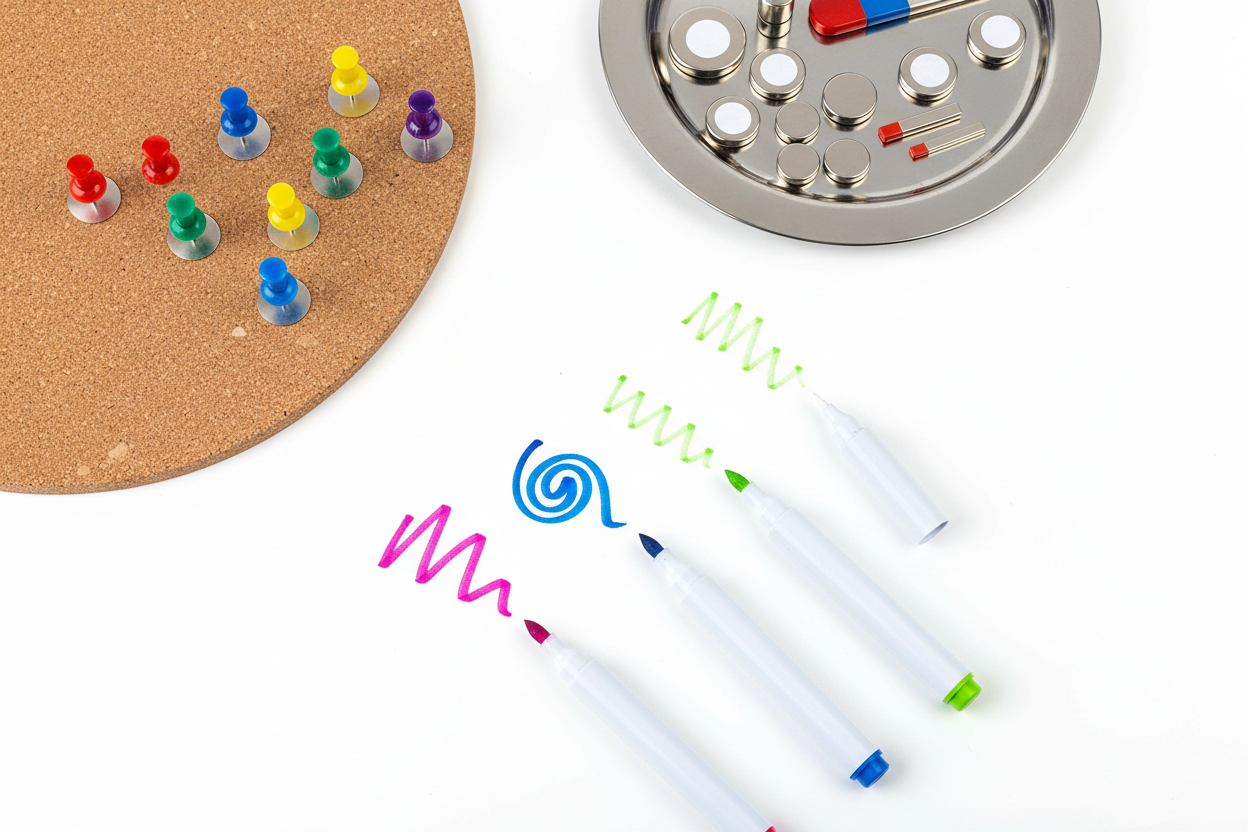 The Best Heavy-Duty Push Pins, Magnets, and Markers That Won’t Damage Your Boards
