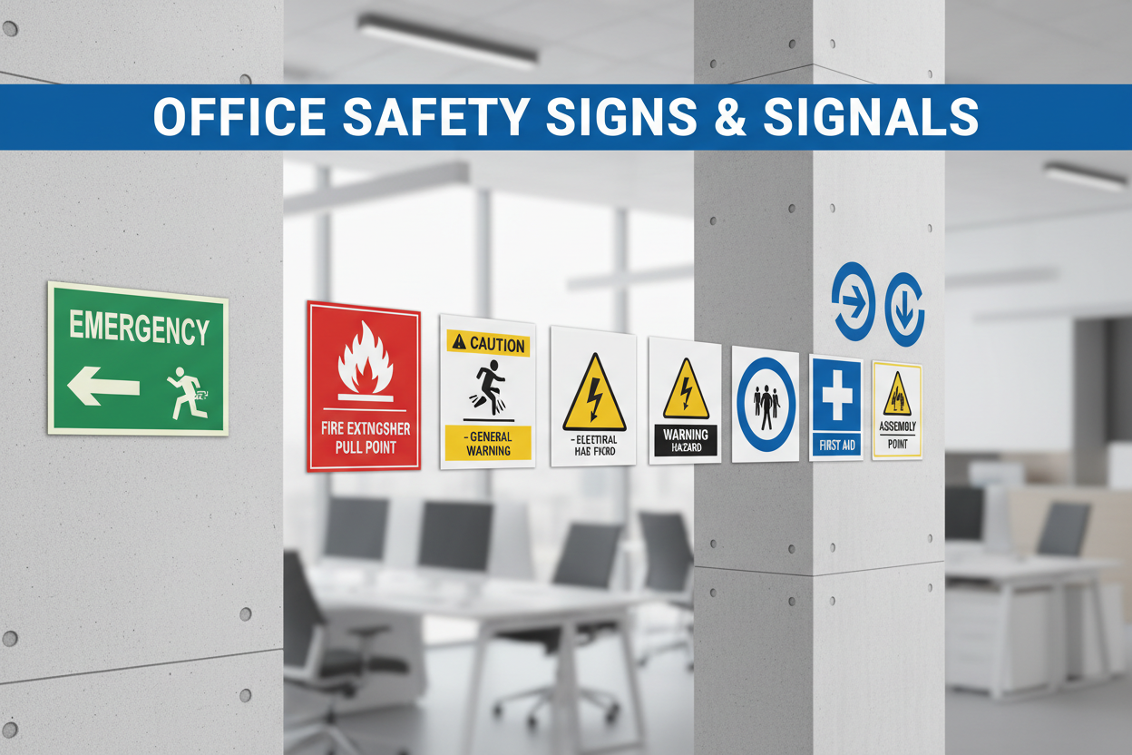 Office Safety Signs & Signals