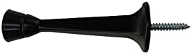 Design House Cast Door Stop, Matte Black