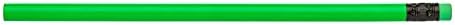 Pencil Guy Blank Neon Round Pencils, Neon Green