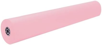 Pacon Rainbow Colored Kraft Paper Roll - 36" x 1000' - Pink