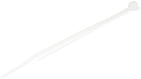 StarTech 4"(10cm) Cable Ties, 94V-2/UL Listed, White, TAA (CBMZT4NK)
