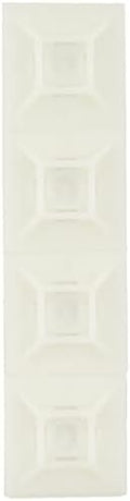 StarTech Self-adhesive Nylon Cable Tie, Mounts, TAA, Pkg of 100 (HC102)