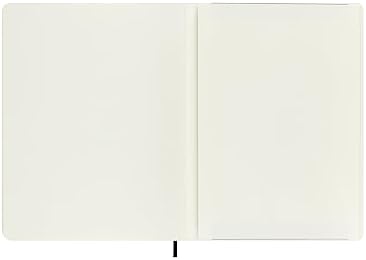 Moleskine Limited Edition Notebook Vegea, Extra Large, Plain, Black Boa, Soft Cover (7.5 x 10)