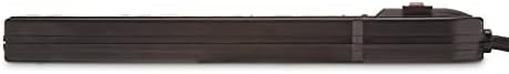 Amazon Basics Surge Protector Power Strip, 6-Outlet, 790 Joules, Circuit Breaker, LED Indicator, 6ft Extension Cord, Black, 10-Pack