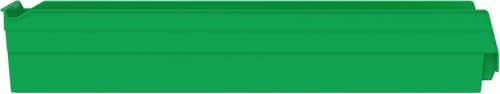 Akro-Mils 30164 Heavy Duty Plastic Shelf Bins, 24"x 6.5"x 4", Green, 6-Pk