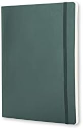 Moleskine Classic Notebook, XL, Ruled, Forest Green, Softcover