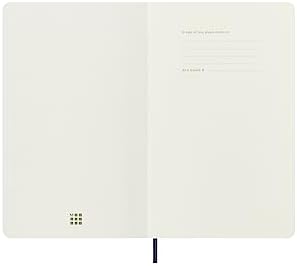 Moleskine Limited Edition Notebook Vegea, Large, Ruled, Petroleum Capri, Soft Cover (5 x 8.25)
