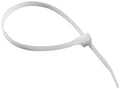 Gardner Bender 46-310 DoubleLock Cable Tie, 11 inch, 75 lb, Electrical Wire and Cord Management, Nylon Zip Tie, 100 Pk, Natural White