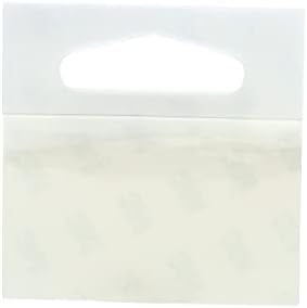 3M Hang Tab 1075, Clear, 2 in x 2 in, 500 per case
