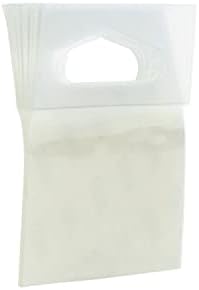 3M Hang Tab 1075, Clear, 2 in x 2 in, 500 per case