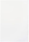 School Smart Folding Bristol Board, 12 x 18 Inches, White, Pack of 100