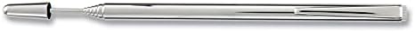 Quartet Pointer Stick Teacher Pointer Extendable to 24.5" Telescoping with Clip, Poket Size, Chrome Finish (V18001)