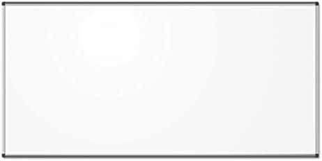U Brands Dry Erase White Board, 96" x 48", Magnetic, Aluminum PINIT Frame
