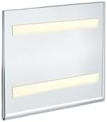 Azar Displays Acrylic Sign Holders with Adhesive Tape, 5 1/2in x 5 1/2in, Clear, Pack of 10