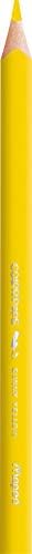 Maped 863312 Strong Jumbo Ergonomic Triangular Coloured Pencils, Colour'PEPS Extra Stable Lead 4 mm - 12 x Pens