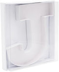 12" Fillable Cardboard Letter Charcuterie Gift Cupcake Box With Cover Sweets Packaging (J)