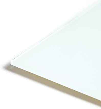 U Brands Glass Dry Erase Whiteboard, 36" x 48", Non-Magnetic, White