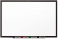 Quartet Dry Erase White Board 48"W x 36"H Non-Magnetic Whiteboard, Total Erase, Black Aluminum Frame (S535B)