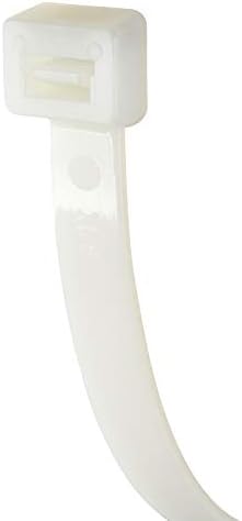 Gardner Bender 45-312 Cable Ties, 11 inch, 75 lb tensile, Electrical Wire and Cord Management, Nylon Zip Tie, 12 pk, Natural