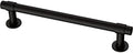 Franklin Brass Francisco (5-Pack) Cabinet Handles 5-1/16" Hole Center Pulls | Matte Black Hardware Kitchen Door, Drawers, Dressers, Furniture P29618Z-FB-B1