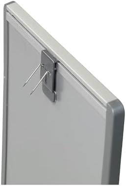 Quartet Bulletin Board, 24" x 14", Corkboard, Cubicle, Arc, Aluminum Frame (ARCB2414)