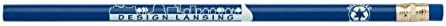 Pencil Guy Promotional Personalized Pencils, Blue, 144 to a Box