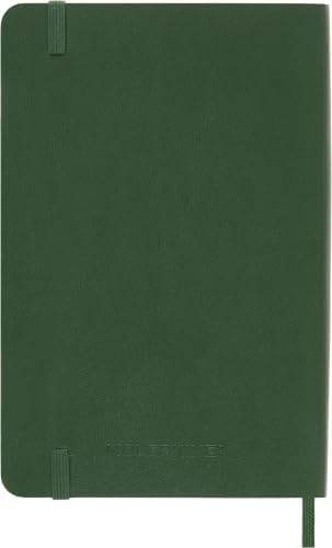 Moleskine 2027 12-Month Weekly Planner, Pocket, Myrtle Green, Softcover