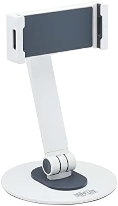 TRIPP LITE Full-Motion Desktop Mount Smartphones and Tablets - Mounts Apple iPhone, iPad, Android, Samsung & More - Supports 4.7” to 12.9” Device Mount, 5-Year Warranty (DMTB413)