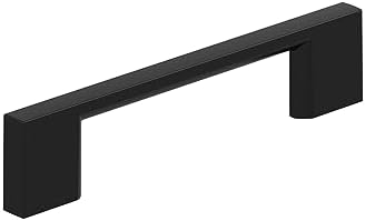 Amerock 10 Pack 3-3/4" Cityscape Matte Black Drawer Pull