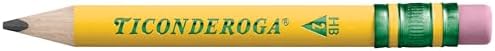 Ticonderoga My First Short Triangular Wood-Cased Pencils, #2 HB Soft