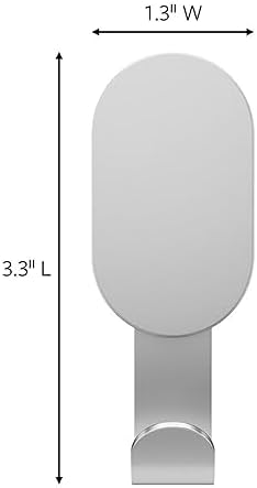 3M CLAW 15 lb. 2 Drywall Silver Hooks & 2 Extra Picture Hangers, Heavyweight Hanging Solution for Backpacks, Jackets, Pictures and Room Decor, Cute Wall Hooks - 4 Pack
