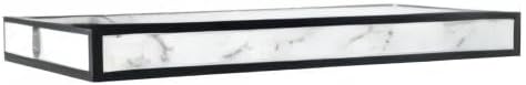 Avanti Linens - Vanity Tray, Guest Bathroom Essentials, Modern Inspired Home Decor (Jasper Collection)