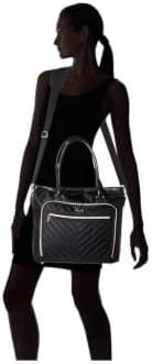 Kenneth Cole REACTION Chelsea Quilted Chevron 15" Laptop & Tablet Business Tote with Removable Shoulder Strap
