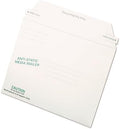 Quality Park Anti-Static Media Mailer with Pre-Printed Labeling, Self Seal Closure for Quick and Easy Seal, Recycled White Fiberboard, 6 x 8-5/8, 25/Box (64126)