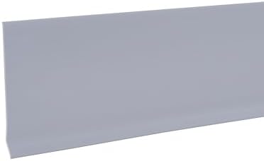 M-D Building Vinyl Wall Base, Silver Gray, 4in x 60ft Roll, 0.08in