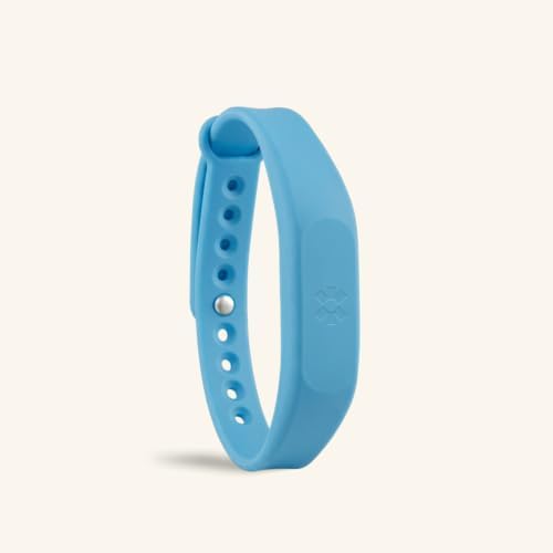 Blinq NFC Digital Business Card - Wristband - Tap to Share (Light Blue)