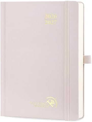 POPRUN 2026-2027 Daily Planner One Page Per Day, 5.75" x 8.5" Day Planner