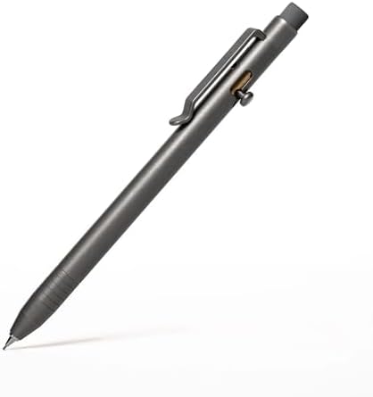 BIG IDEA DESIGN Bolt Action Pencil - BIGiDESIGN (Titanium - Stonewashed)