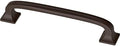 Franklin Brass (10-Pack) – Deep Bronze Cabinet Handles, 4 Inch Hole Center, Pulls for Drawers, Kitchen Cabinet Door, Dressers | Lombard