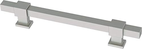 Franklin Brass 5 Pack Matte Brushed Nickel Cabinet Handles Adjustable Drawer Pulls for Kitchen Cabinet Knobs Dressers and Cupboards 1-3/8 to 6-5/16 inch (35–160mm) Hole Center | Adjusta-Pull™