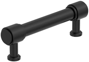 Amerock 3-3/4" Faircrest Matte Black Drawer Pull