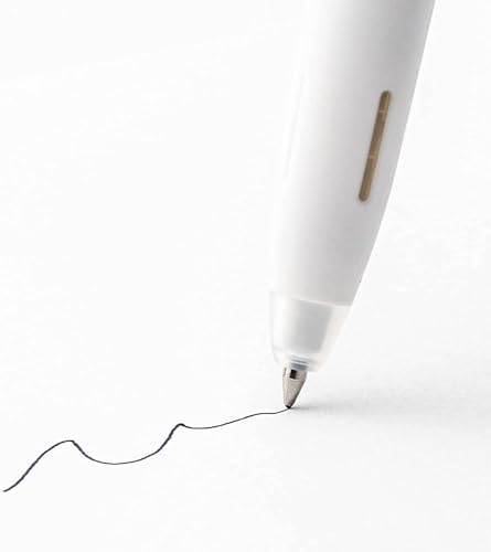 Zebra Pen bLen White Retractable Gel Pen, Blue Ink, 0.7mm, 6-Pack