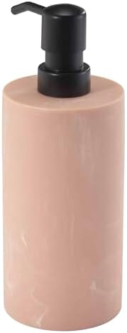 Nicole Miller - Lotion Pump/Soap Dispenser, Dorm Room Essentials, Multipurpose Accessories for Home & Bathroom (Kendall Collection, Clay)