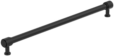 Amerock 12-5/8" Faircrest Matte Black Drawer Pull