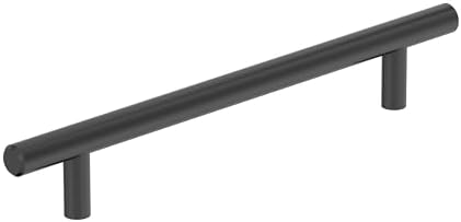 Amerock 10 Pack 6-5/16" Bar Pulls Matte Black Drawer Pull