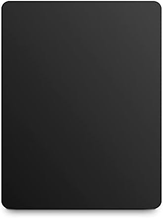 Amazon Basics Sturdy Plastic Clipboards, Low Profile Clip, Lightweight Versatile Office Supplies for Classrooms, Restaurants, Doctor Offices, Black, 2-Pack