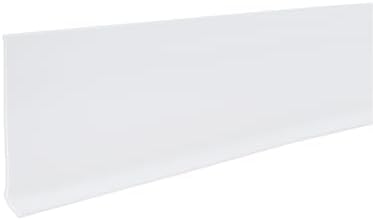 M-D Building Vinyl Wall Base, Snow White, 4in x 60ft